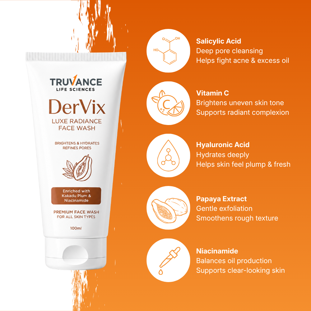 Dervix Luxe Radiance Face Wash
