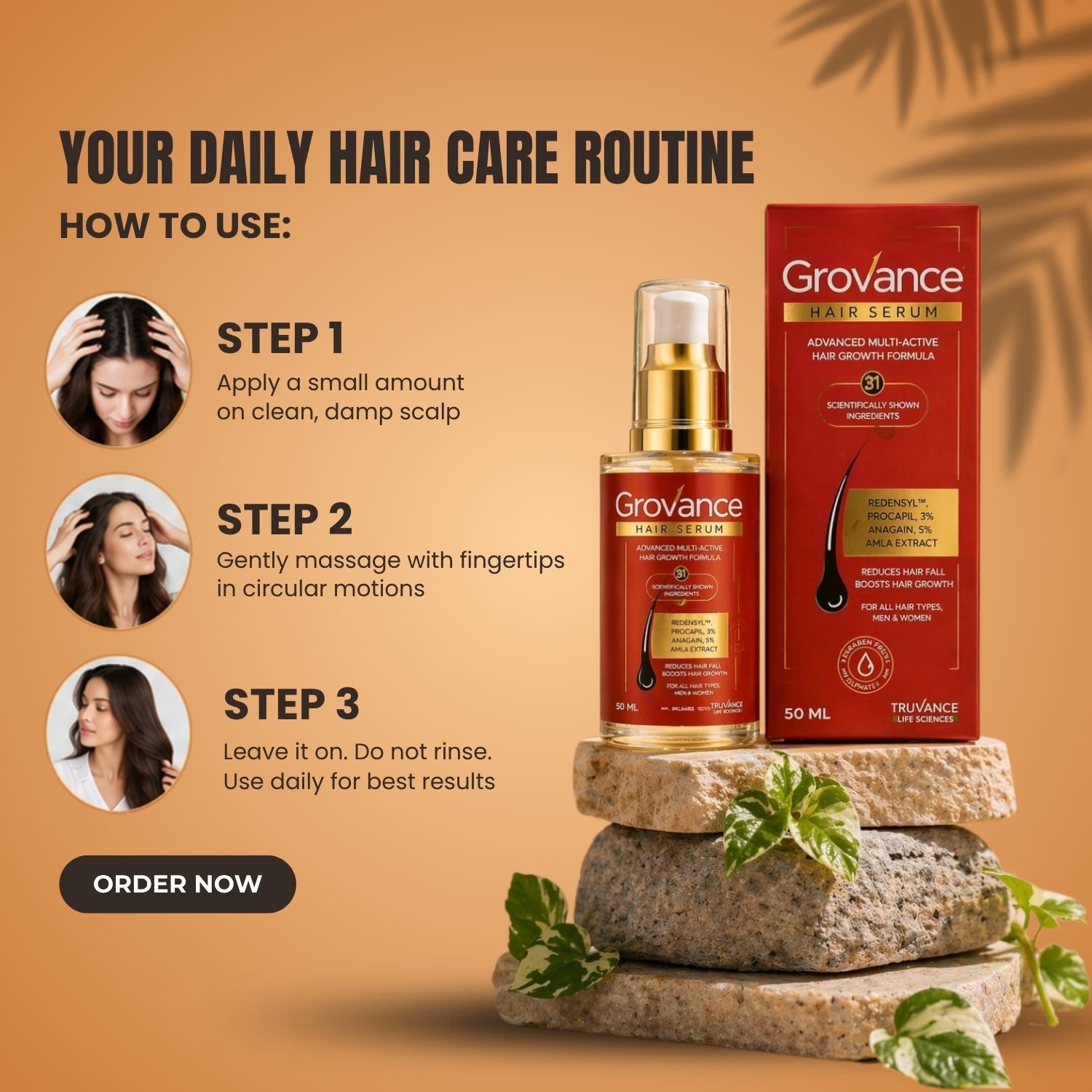 Grovance Advanced hair regrowth system