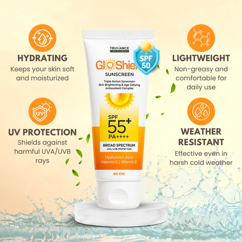 Gloshield Sunscreen SPF 55+ PA++++