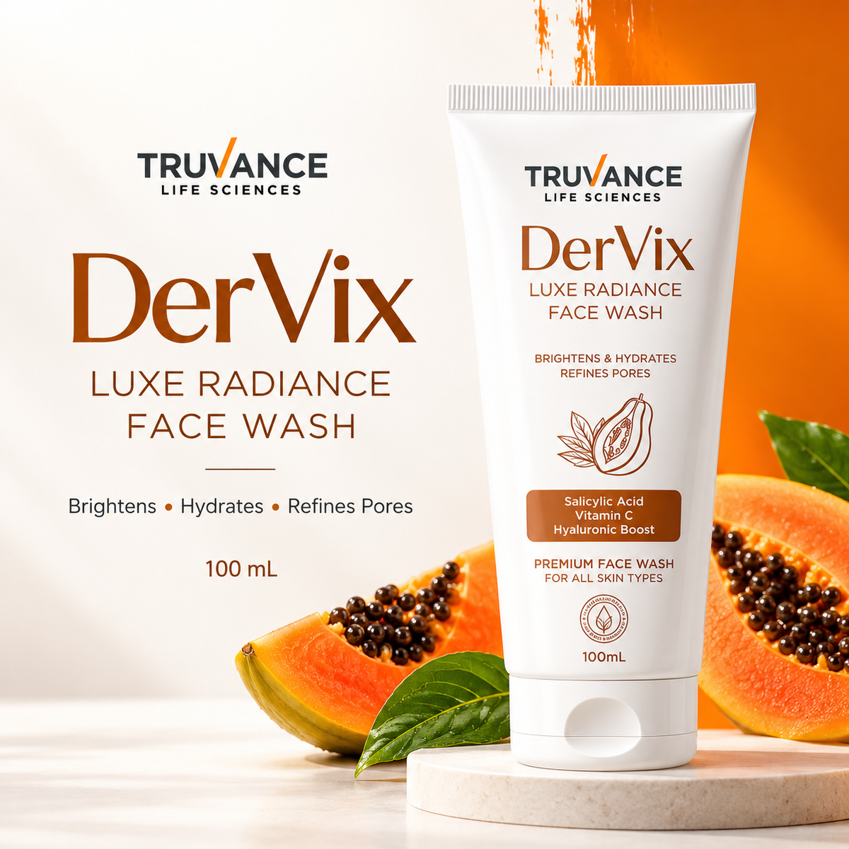 Dervix Luxe Radiance Face Wash